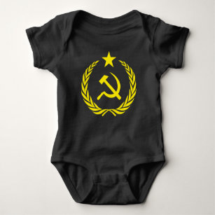 Body Para Bebé Bandera de la guerra fría de Communiste