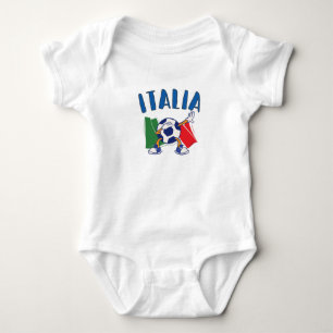 Body Para Bebé Bandera de la pelota de fútbol de Dabbing