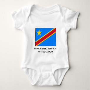 Body Para Bebé Bandera de la República Democrática del Congo