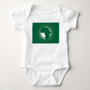 Body Para Bebé Bandera de la Unión Africana (África) (Panáfrica)
