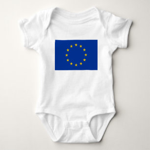 Body Para Bebé Bandera de la Unión Europea (UE) (Europa)