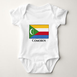 Body Para Bebé Bandera de las Comoras
