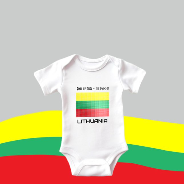 Body Para Bebé Bandera de Lituania (Subido por el creador)