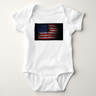 Body Para Bebé Bandera de los Estados Unidos