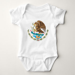 Body Para Bebé Bandera de México del mexicano
