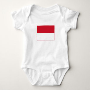 Body Para Bebé Bandera de Mónaco