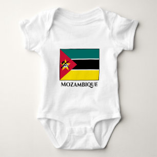 Body Para Bebé Bandera de Mozambique