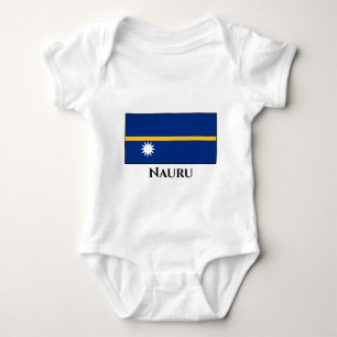 Body Para Bebé Bandera de Nauru