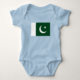 Body Para Bebé Bandera de Pakistán