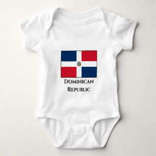 Body Para Bebé Bandera de República Dominicana
