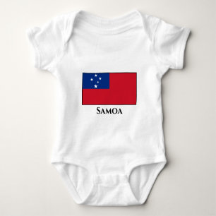 Body Para Bebé Bandera de Samoa