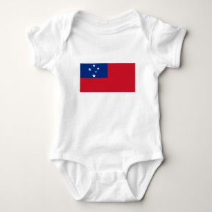 Body Para Bebé Bandera de Samoa