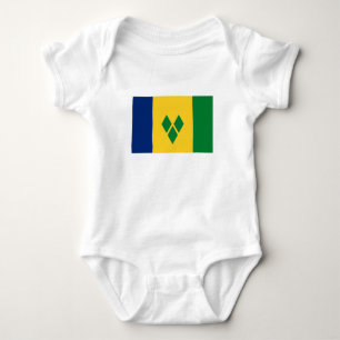 Body Para Bebé Bandera de San Vicente