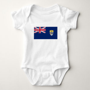 Body Para Bebé Bandera de Santa Elena