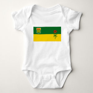 Body Para Bebé Bandera de Saskatchewan
