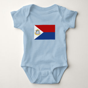 Body Para Bebé Bandera de Sint Maarten