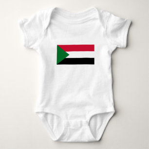 Body Para Bebé Bandera de Sudán