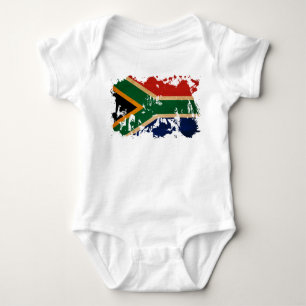 Body Para Bebé Bandera de Suráfrica