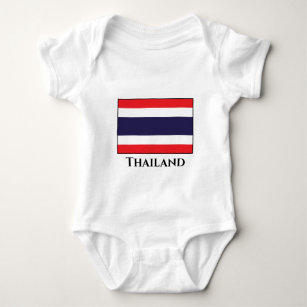 Body Para Bebé Bandera de Tailandia