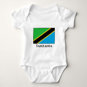 Body Para Bebé Bandera de Tanzania