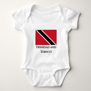 Body Para Bebé Bandera de Trinidad y Tobago