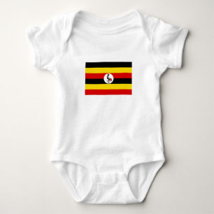 Body Para Bebé Bandera de Uganda