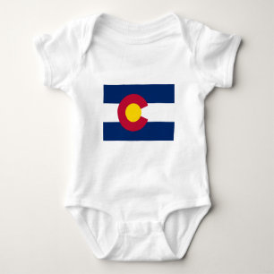 Body Para Bebé Bandera del estado de Colorado