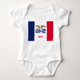 Body Para Bebé Bandera del Estado de Iowa