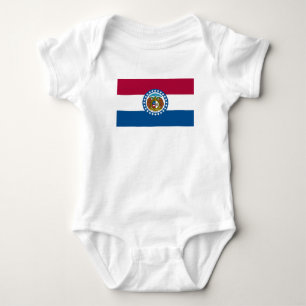 Body Para Bebé Bandera del estado de Missouri