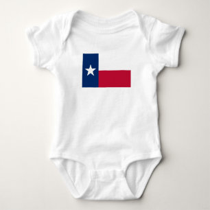 Body Para Bebé Bandera del estado de Texas