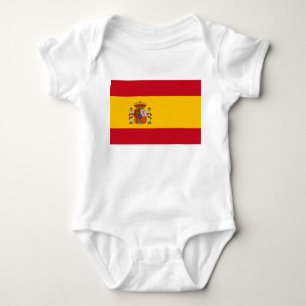 Body Para Bebé Bandera española (España)