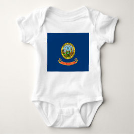 Body Para Bebé Bandera estatal de Idaho