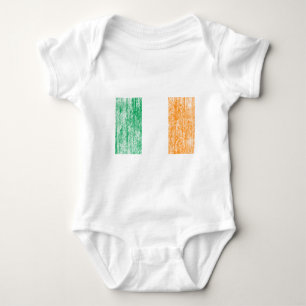 Body Para Bebé bandera irlandesa