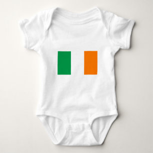 Body Para Bebé Bandera irlandesa/Día de San Patricio