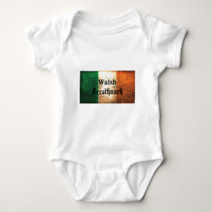 Body Para Bebé Bandera irlandesa Walsh