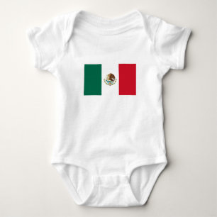 Body Para Bebé Bandera Mexicana