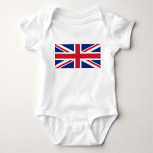 Body Para Bebé Bandera nacional del Reino Unido