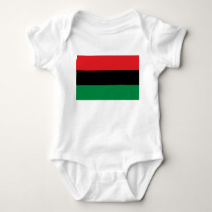 Body Para Bebé Bandera panafricana