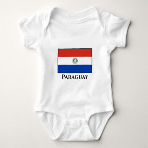 Body Para Bebé Bandera paraguaya