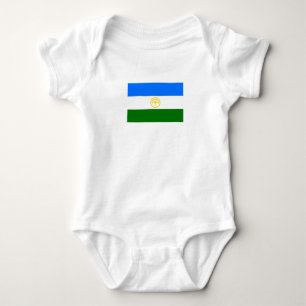 Body Para Bebé Bandera patriótica de Bashkortostán