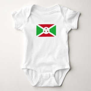 Body Para Bebé Bandera Patriótica de Burundi