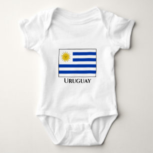Body Para Bebé Bandera uruguaya
