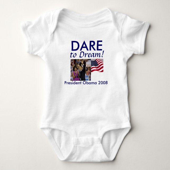 Body Para Bebé Barack Obama (Anverso)