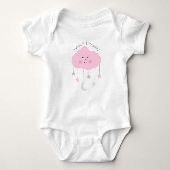Body Para Bebé Barco Baby Shower de Sweet Dreams (Anverso)