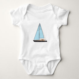 Body Para Bebé Barco velero de lujo