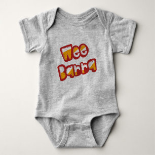 Body Para Bebé Barra pequenito, dialecto escocés Babygrow Escoci