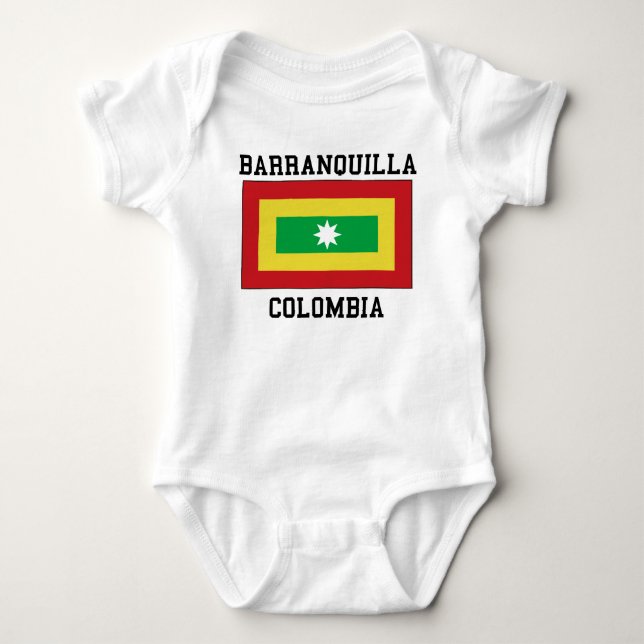 Body Para Bebé Barranquilla, Colombia (Anverso)