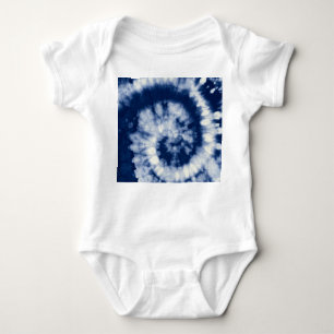 Body Para Bebé Barrido índigo, tintes, bohemias.
