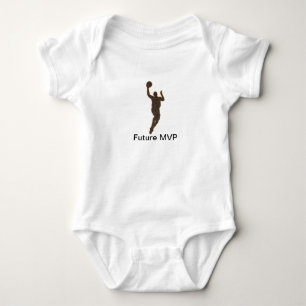 Body Para Bebé Basketball Boy MVP Romper Bodysuit