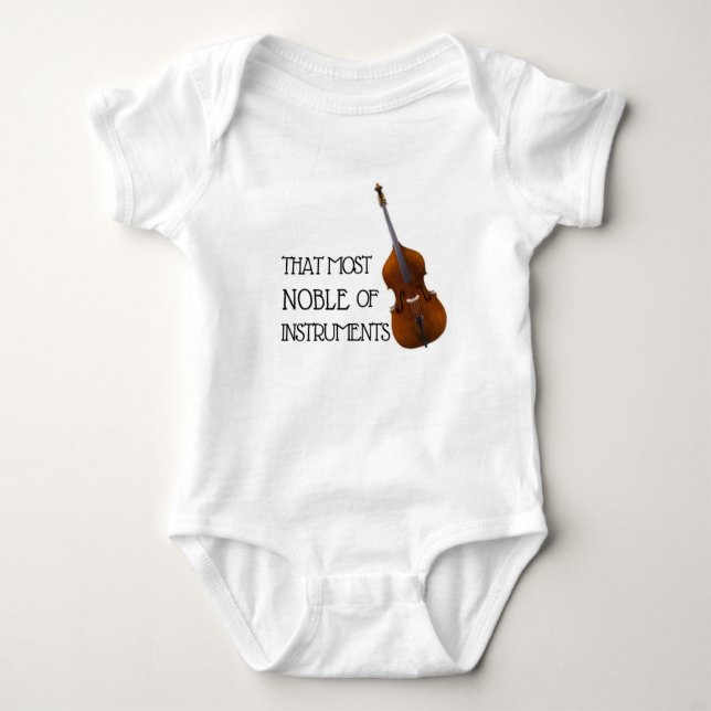 Body Para Bebé Bass Baby Bodysuit (Anverso)
